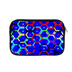 Blue Bee Hive Pattern Apple Macbook Pro 13  Zipper Case