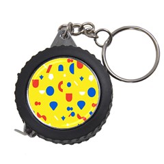 Circle Triangle Red Blue Yellow White Sign Measuring Tapes