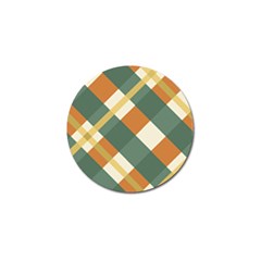 Autumn Plaid Golf Ball Marker (4 pack)