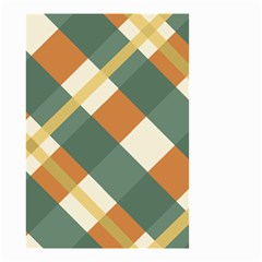 Autumn Plaid Small Garden Flag (two Sides)