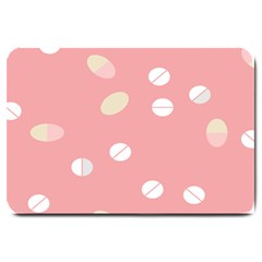 Drug Pink Large Doormat  by Alisyart