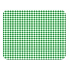 Green Tablecloth Plaid Line Double Sided Flano Blanket (large)  by Alisyart