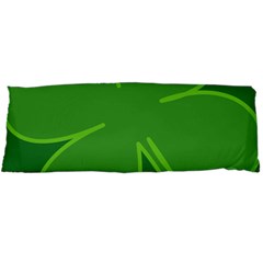 Leaf Clover Green Body Pillow Case Dakimakura (two Sides)