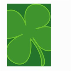 Leaf Clover Green Large Garden Flag (two Sides)