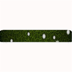 Graphics Green Leaves Star White Floral Sunflower Small Bar Mats by Alisyart