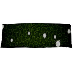 Graphics Green Leaves Star White Floral Sunflower Body Pillow Case (dakimakura)