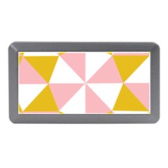 Learning Connection Circle Triangle Pink White Orange Memory Card Reader (mini) by Alisyart