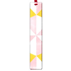 Learning Connection Circle Triangle Pink White Orange Large Book Marks