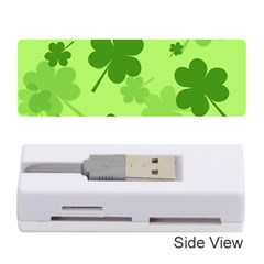 Leaf Clover Green Line Memory Card Reader (stick) 