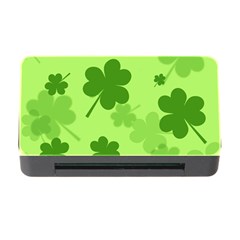 Leaf Clover Green Line Memory Card Reader With Cf