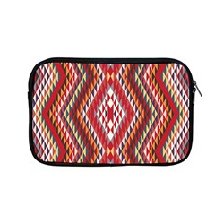 Indian Pattern Sweet Triangle Red Orange Purple Rainbow Apple Macbook Pro 13  Zipper Case by Alisyart