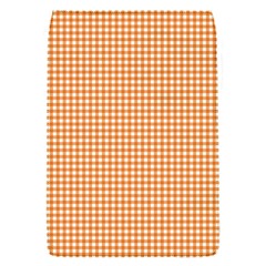 Orange Tablecloth Plaid Line Flap Covers (s) 