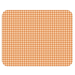 Orange Tablecloth Plaid Line Double Sided Flano Blanket (medium)  by Alisyart
