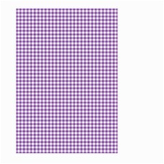 Purple Tablecloth Plaid Line Large Garden Flag (two Sides) by Alisyart