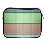 Modern Texture Blue Green Red Grey Chevron Wave Line Apple iPad 2/3/4 Zipper Cases Front