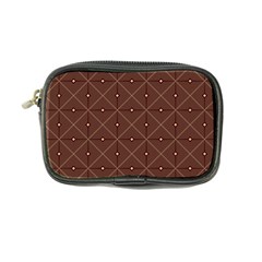 Coloured Line Squares Plaid Triangle Brown Line Chevron Coin Purse