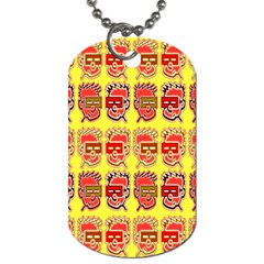 Funny Faces Dog Tag (Two Sides)