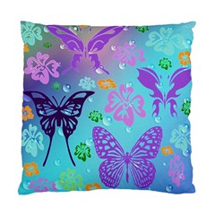 Butterfly Vector Background Standard Cushion Case (Two Sides)