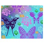 Butterfly Vector Background Double Sided Flano Blanket (Medium)  60 x50  Blanket Front