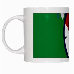 Alarm Clock Weker Time Red Blue Green White Mugs by Alisyart