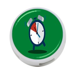 Alarm Clock Weker Time Red Blue Green 4-port Usb Hub (one Side) by Alisyart