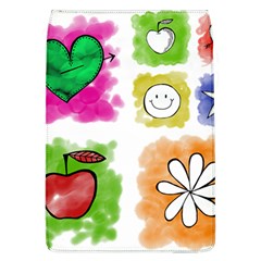 A Set Of Watercolour Icons Flap Covers (l)  by Amaryn4rt