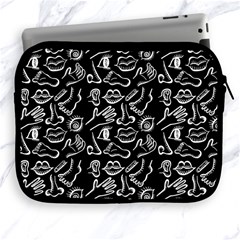 Body Parts Apple Ipad 2/3/4 Zipper Cases by Valentinaart