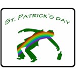 St. Patricks Fleece Blanket (Medium)  60 x50  Blanket Front