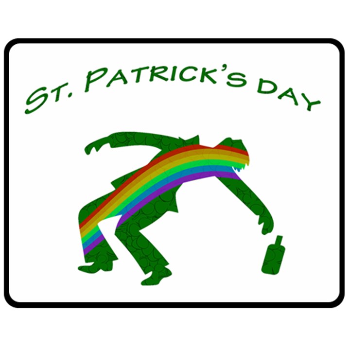 St. Patricks Fleece Blanket (Medium) 