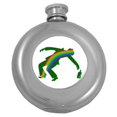 St. Patricks Round Hip Flask (5 oz)