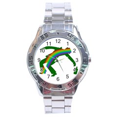 St. Patricks Stainless Steel Analogue Watch