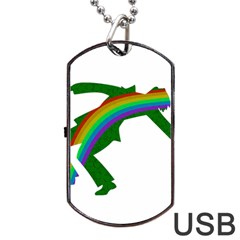 St. Patricks Dog Tag USB Flash (Two Sides)