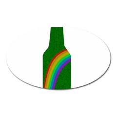 St  Patricks Oval Magnet by Valentinaart