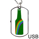 St. Patricks Dog Tag USB Flash (Two Sides) Front