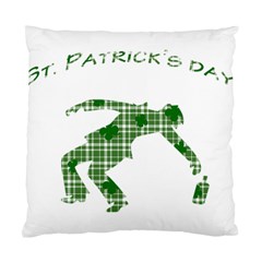 St  Patrick s Day Standard Cushion Case (one Side) by Valentinaart