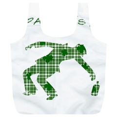 St  Patrick s Day Full Print Recycle Bags (l)  by Valentinaart