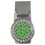 St. Patrick s day pattern Money Clips (CZ)  Front