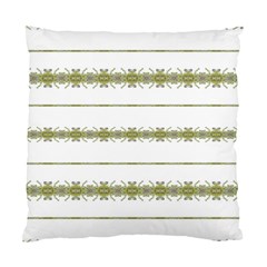 Ethnic Floral Stripes Standard Cushion Case (one Side) by dflcprints