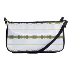 Ethnic Floral Stripes Shoulder Clutch Bags by dflcprints