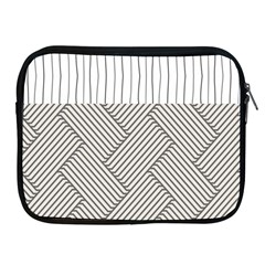 Lines And Stripes Patterns Apple Ipad 2/3/4 Zipper Cases
