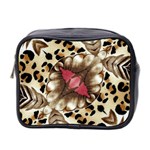 Animal Tissue And Flowers Mini Toiletries Bag 2-Side Front