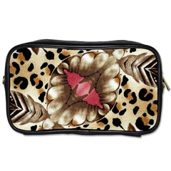 Animal Tissue And Flowers Toiletries Bags by Amaryn4rt