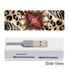 Animal Tissue And Flowers Memory Card Reader (stick)  by Amaryn4rt