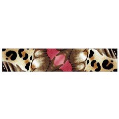 Animal Tissue And Flowers Flano Scarf (small) by Amaryn4rt
