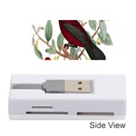 Bird On Branch Illustration Memory Card Reader (Stick)  Front