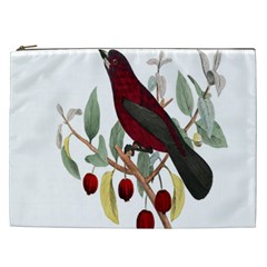 Bird On Branch Illustration Cosmetic Bag (xxl)  by Amaryn4rt