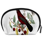 Bird On Branch Illustration Accessory Pouches (Large)  Back