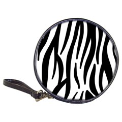 Seamless Zebra A Completely Zebra Skin Background Pattern Classic 20-cd Wallets