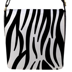 Seamless Zebra A Completely Zebra Skin Background Pattern Flap Messenger Bag (s) by Amaryn4rt