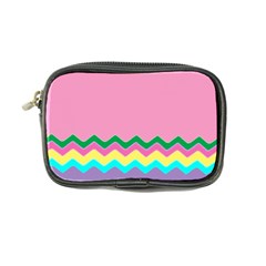 Easter Chevron Pattern Stripes Coin Purse by Amaryn4rt